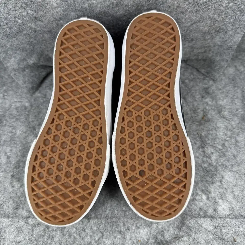 Vans Kids Black Butterfly Low-Top Sneakers with Purple & Blue Accents - Picture 7 of 8